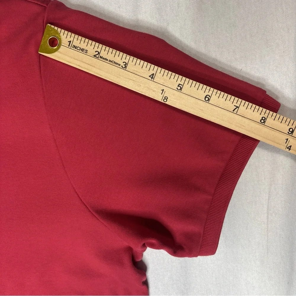 Ralph Lauren Polo Shirt Men XL Red Short Sleeve Classic Fit Cotton custom fit